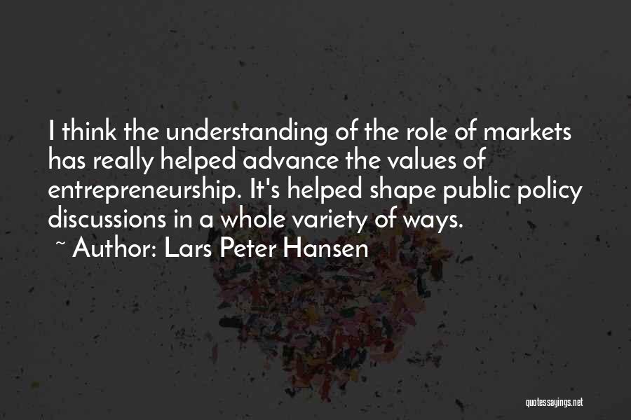 Public Policy Quotes By Lars Peter Hansen