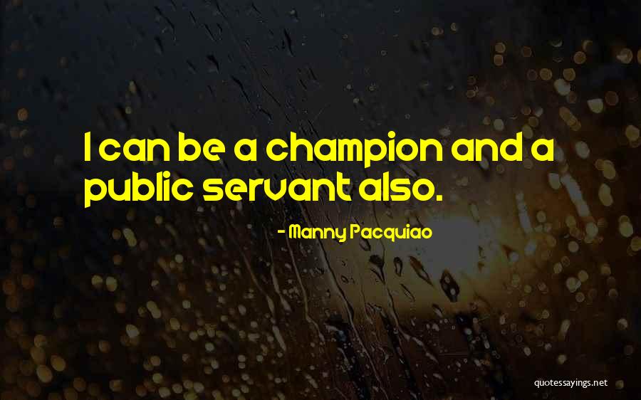 Public Quotes By Manny Pacquiao