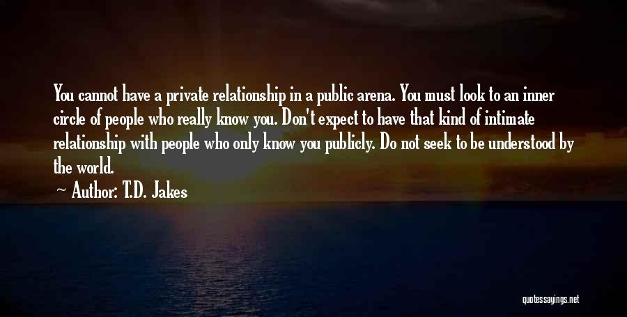 Public Relationships Quotes By T.D. Jakes
