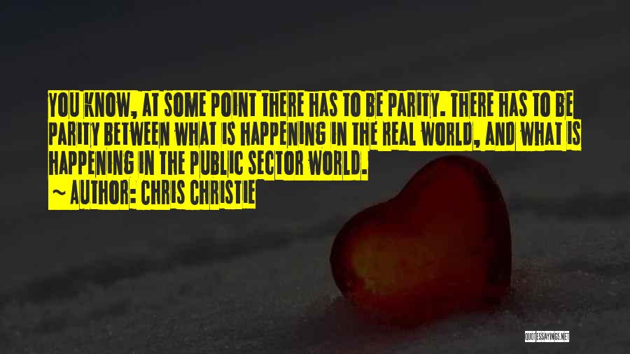 Public Sector Quotes By Chris Christie