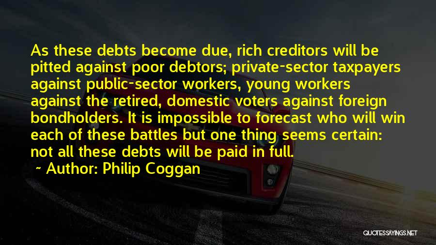 Public Sector Quotes By Philip Coggan