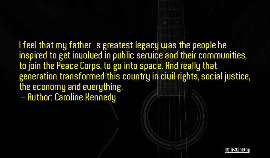 Public Service Kennedy Quotes By Caroline Kennedy