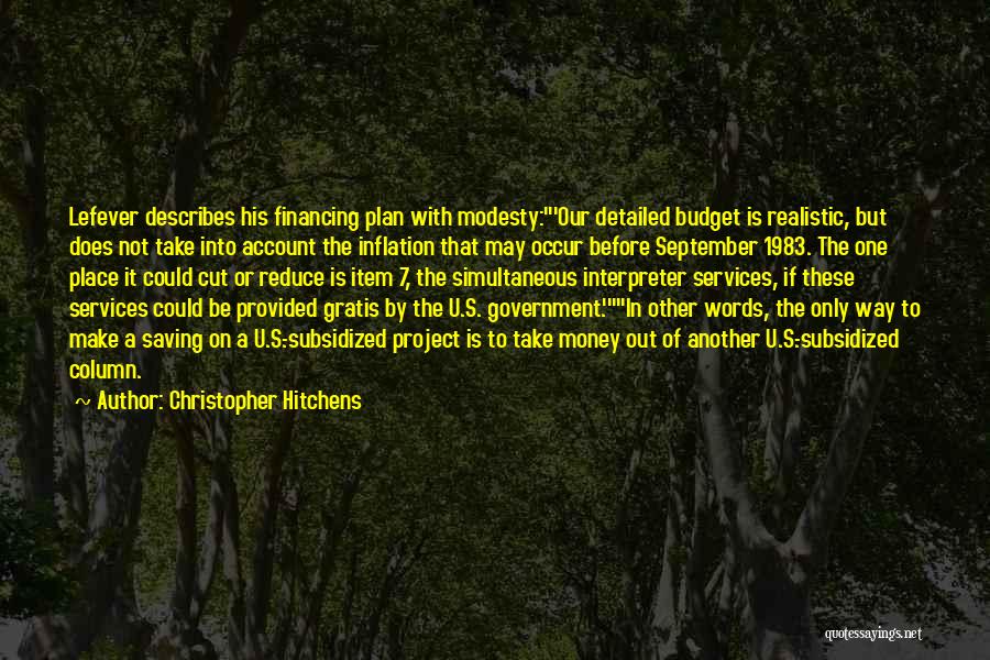 Public Services Quotes By Christopher Hitchens