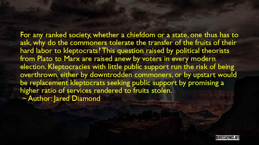 Public Services Quotes By Jared Diamond