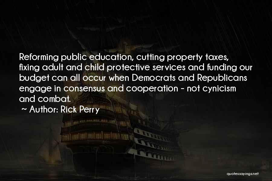 Public Services Quotes By Rick Perry