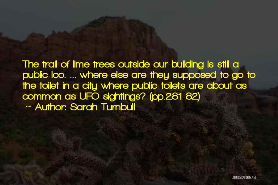 Public Toilet Quotes By Sarah Turnbull