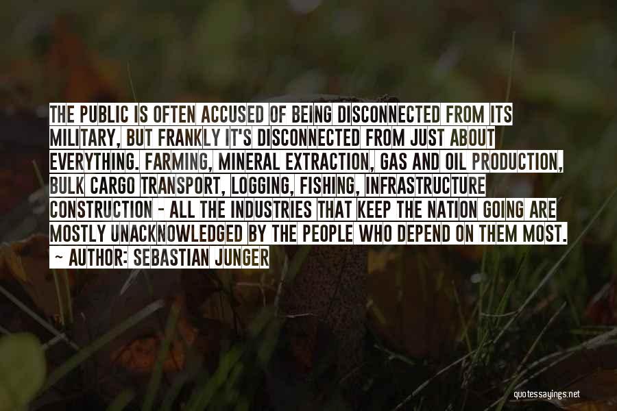 Public Transport Quotes By Sebastian Junger