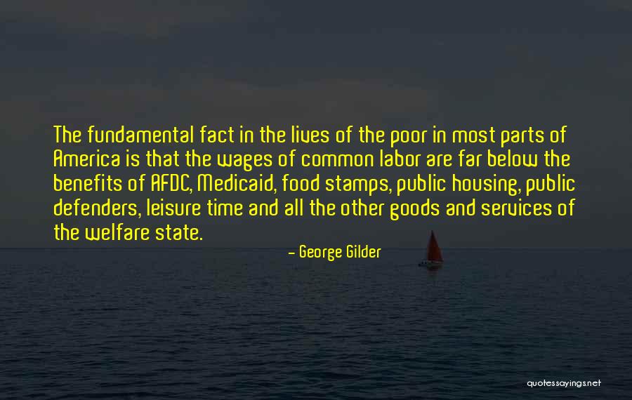 Public Welfare Quotes By George Gilder Public Welfare Quotes By George Gilder