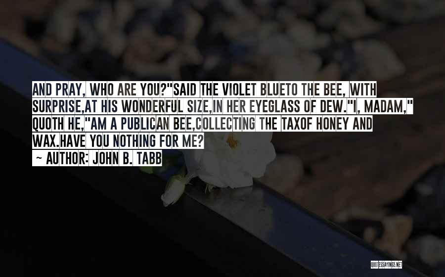 Publican Quotes By John B. Tabb