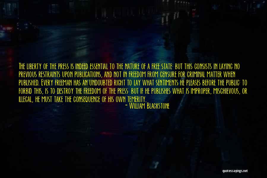 Publications Press Quotes By William Blackstone Publications Press Quotes By William Blackstone