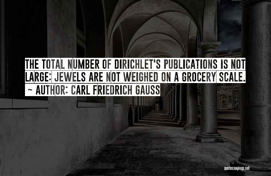 Publications Quotes By Carl Friedrich Gauss