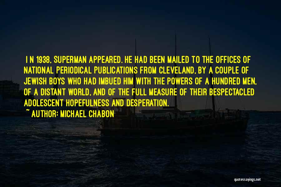 Publications Quotes By Michael Chabon