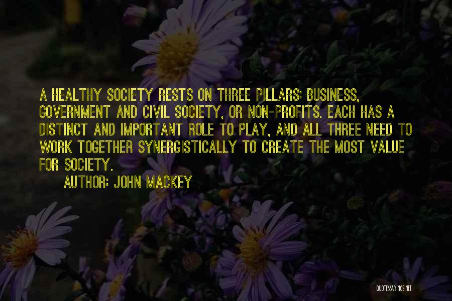 Publicise Synonym Quotes By John Mackey