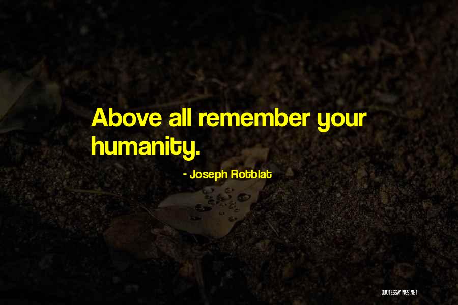 Publicist For Hire Quotes By Joseph Rotblat
