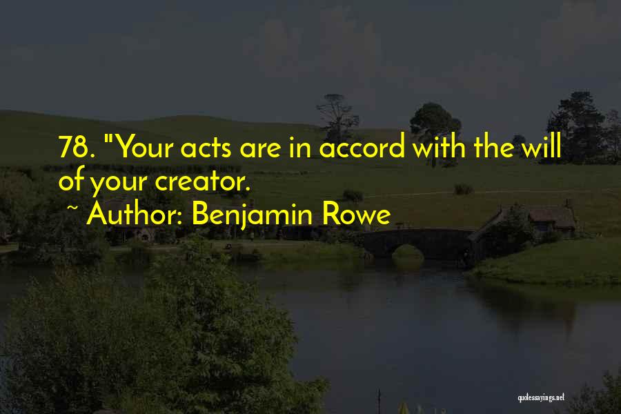 Publiekrecht Quotes By Benjamin Rowe