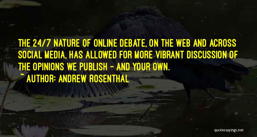 Publish Your Quotes By Andrew Rosenthal