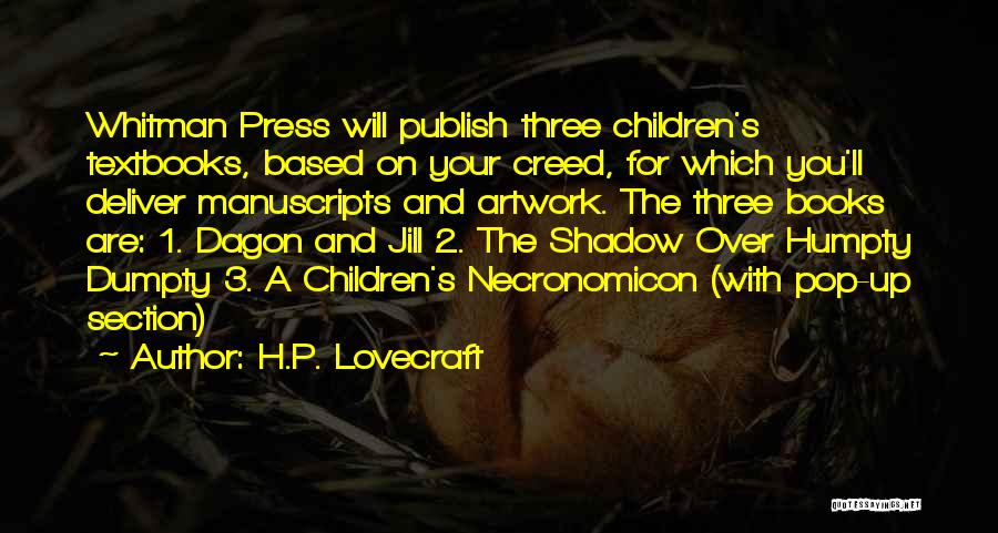 Publish Your Quotes By H.P. Lovecraft