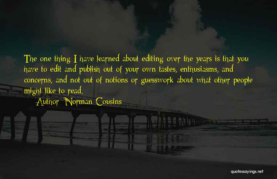 Publish Your Quotes By Norman Cousins