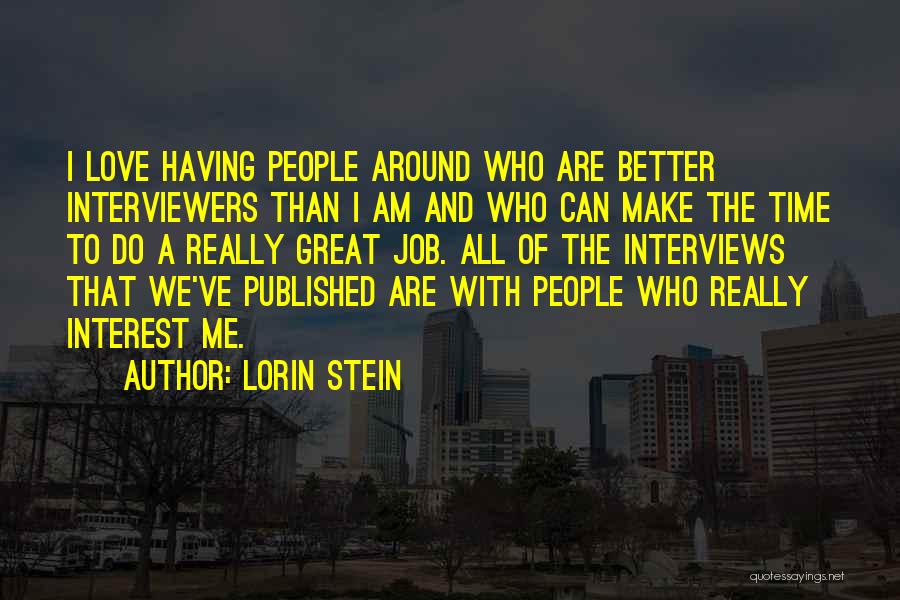 Published Love Quotes By Lorin Stein