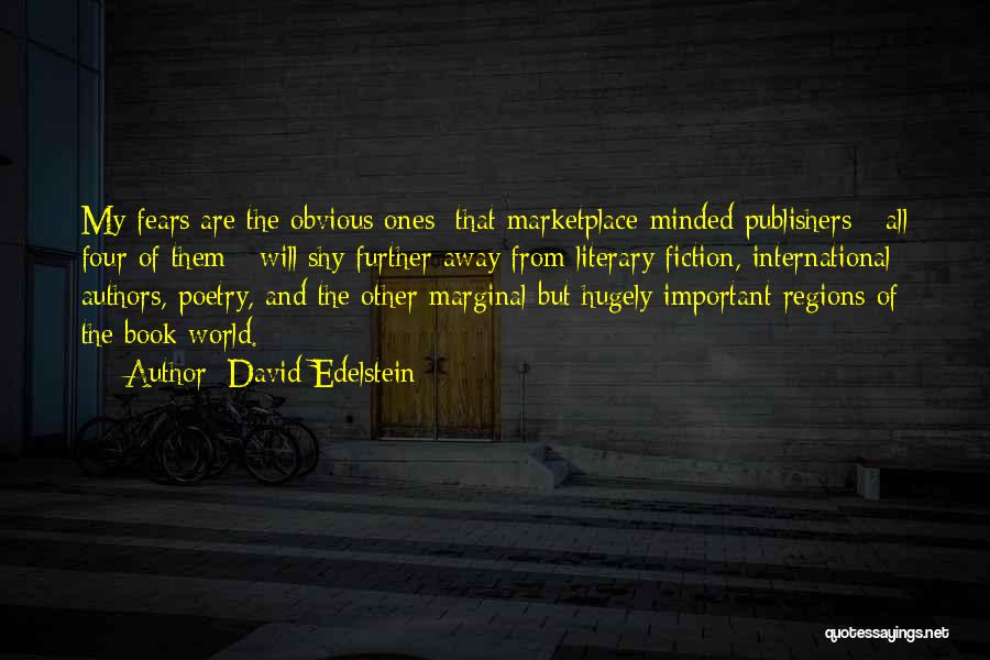 Publishers Quotes By David Edelstein