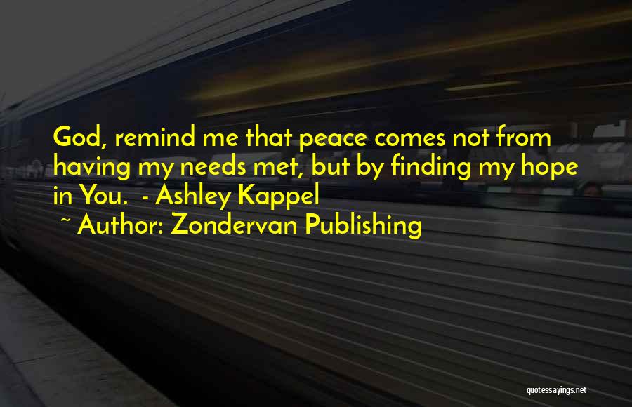 Publishing Your Own Quotes By Zondervan Publishing