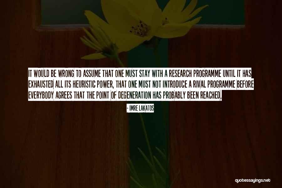 Puchalski Woodcrafts Quotes By Imre Lakatos Puchalski Woodcrafts Quotes By Imre Lakatos