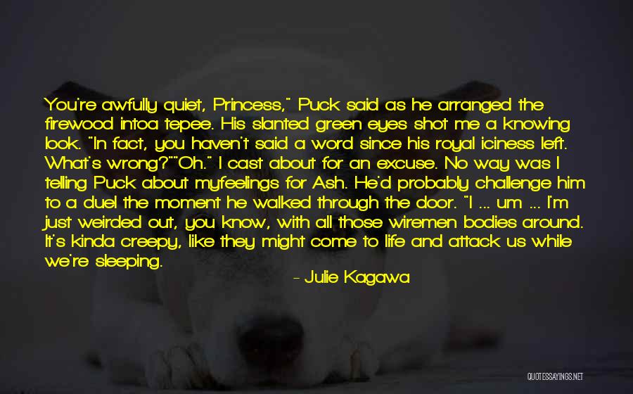 Puck And Meghan Quotes By Julie Kagawa