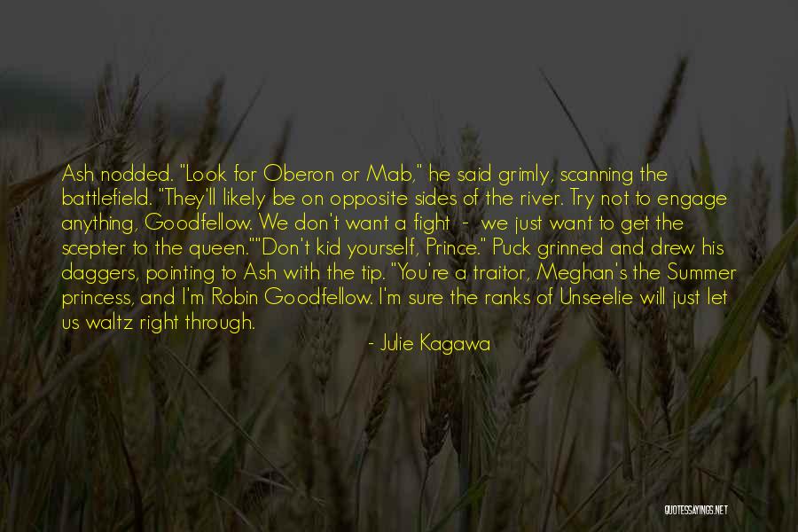 Puck And Meghan Quotes By Julie Kagawa