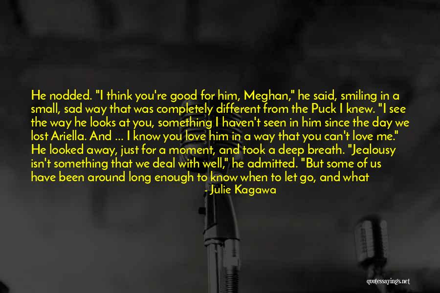 Puck And Meghan Quotes By Julie Kagawa