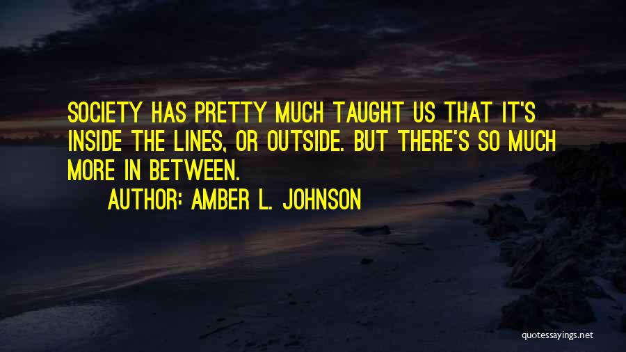 Puddle Jumping Quotes By Amber L. Johnson