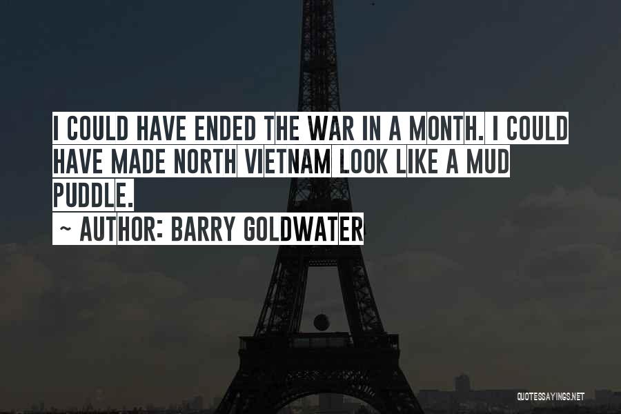 Puddle Quotes By Barry Goldwater