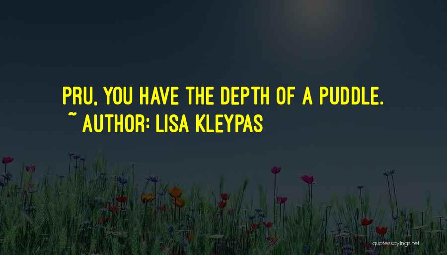 Puddle Quotes By Lisa Kleypas