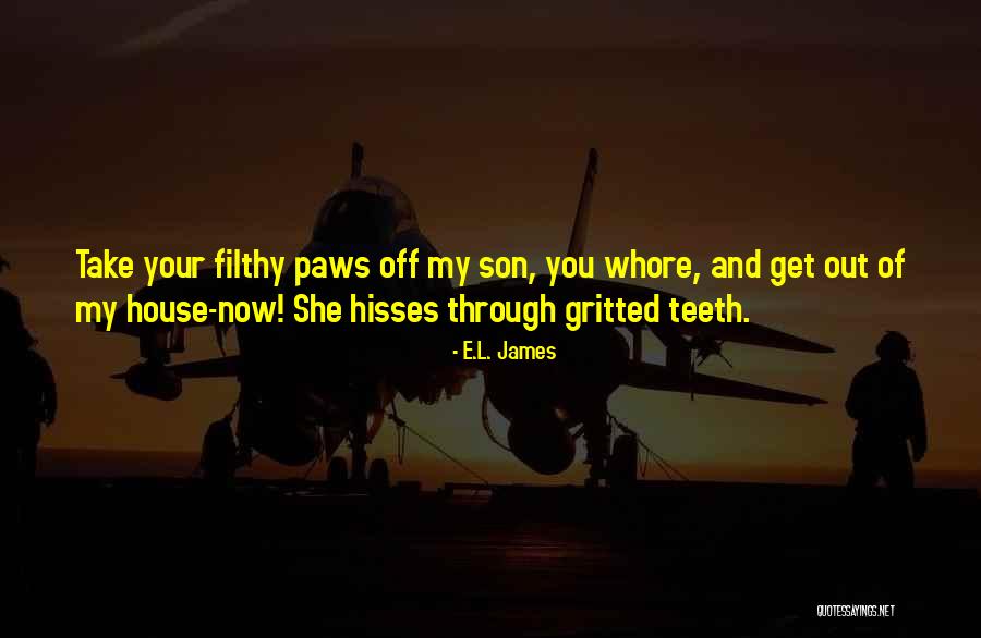 Puecher Quotes By E.L. James Puecher Quotes By E.L. James
