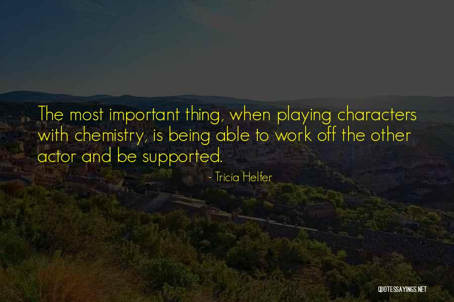 Puente La Reina Quotes By Tricia Helfer Puente La Reina Quotes By Tricia Helfer