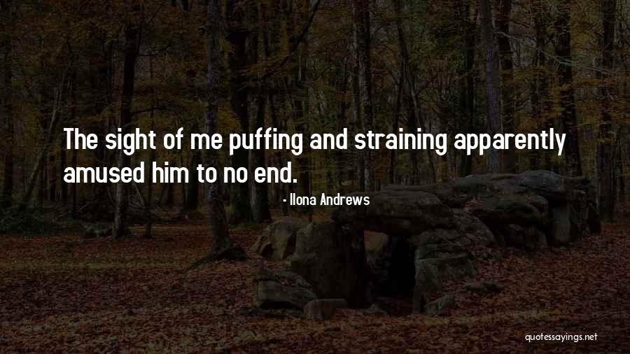 Puffing Quotes By Ilona Andrews Puffing Quotes By Ilona Andrews