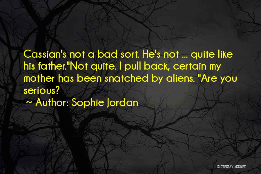 Pull Back Quotes By Sophie Jordan