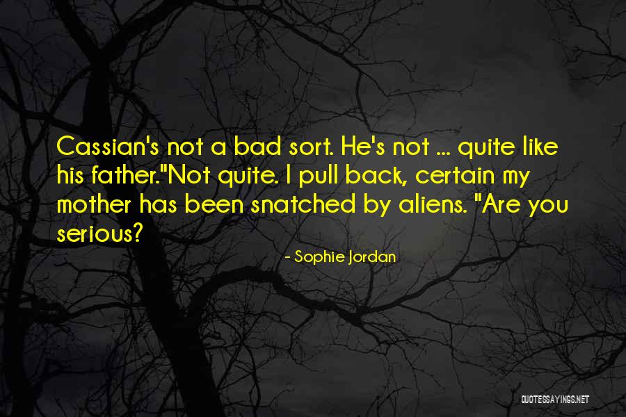 Pull Back Quotes By Sophie Jordan