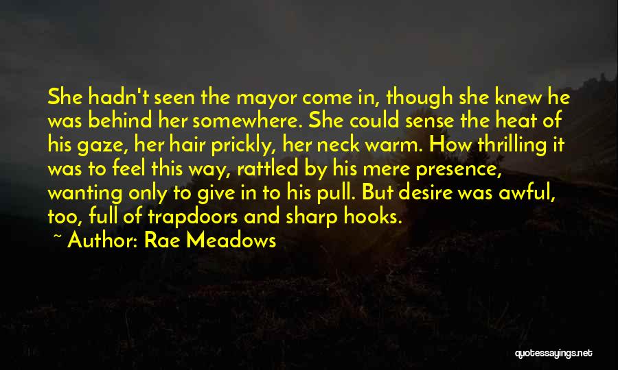 Pull Hair Quotes By Rae Meadows