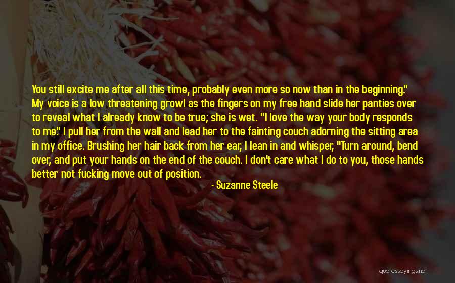 Pull Hair Quotes By Suzanne Steele Pull Hair Quotes By Suzanne Steele