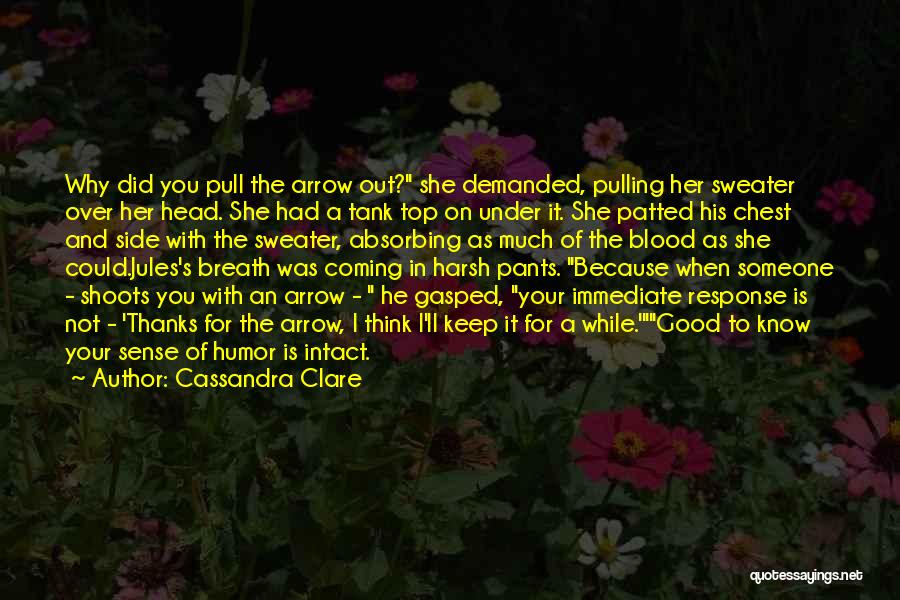 Pull Up Your Pants Quotes By Cassandra Clare