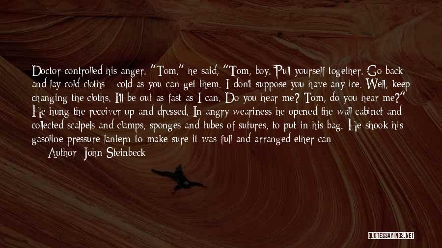 Pull Yourself Back Up Quotes By John Steinbeck