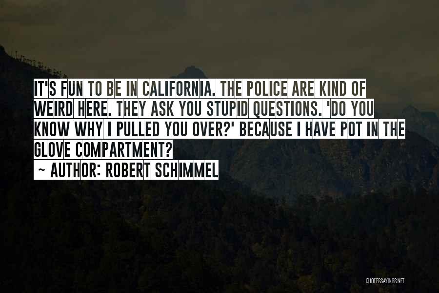 Pulled Over By Police Quotes By Robert Schimmel