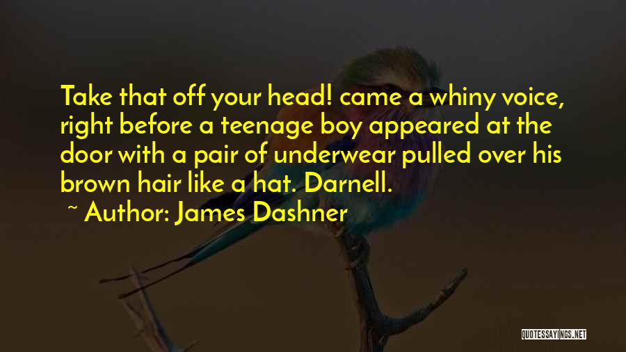 Pulled Over Quotes By James Dashner