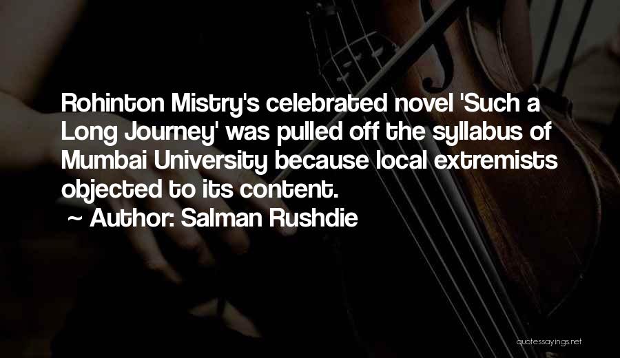 Pulled Under Novel Quotes By Salman Rushdie