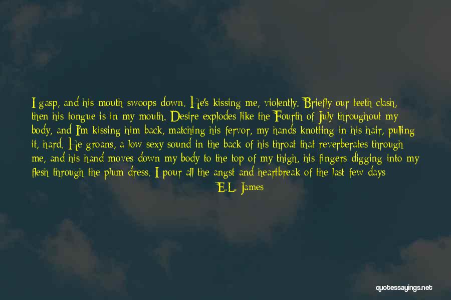 Pulling Back Quotes By E.L. James