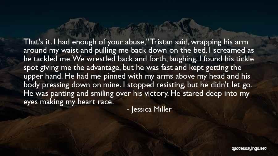 Pulling Back Quotes By Jessica Miller