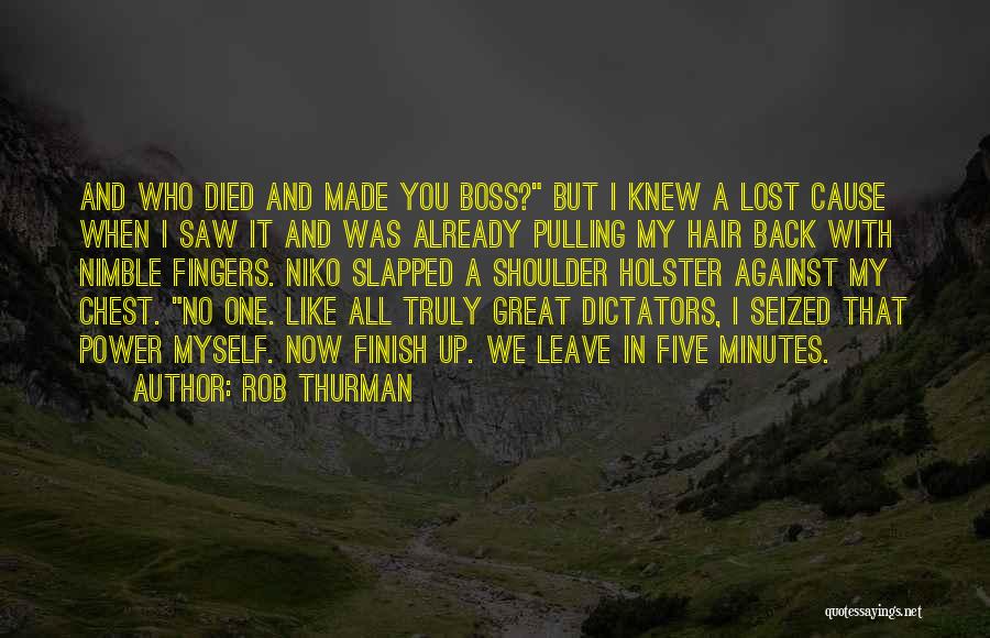 Pulling Hair Quotes By Rob Thurman