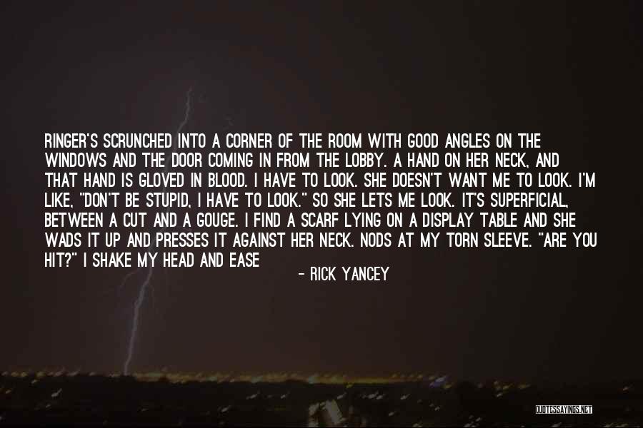 Pulling Me Down Quotes By Rick Yancey Pulling Me Down Quotes By Rick Yancey