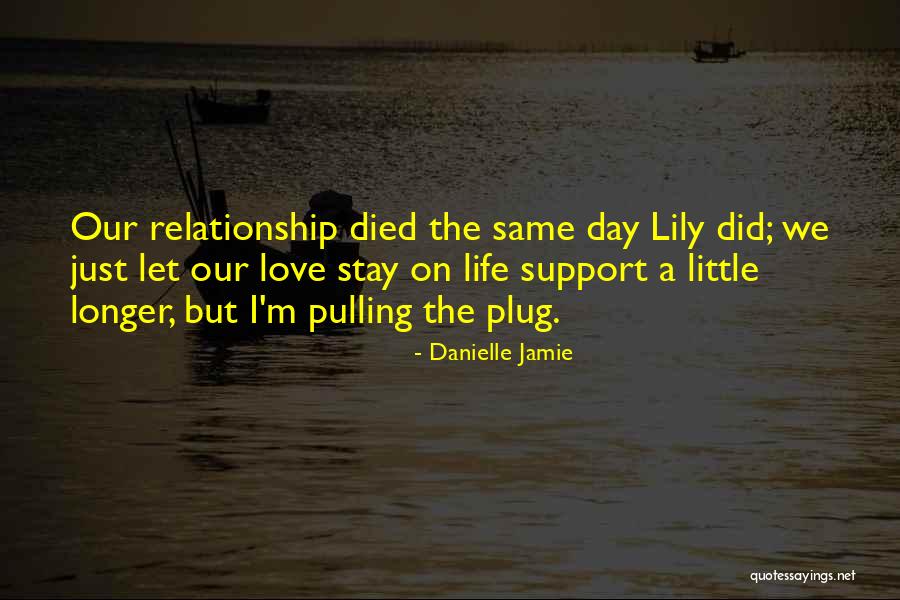 Pulling The Plug Quotes By Danielle Jamie