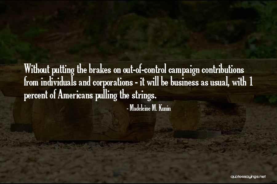 Pulling Your Own Strings Quotes By Madeleine M. Kunin Pulling Your Own Strings Quotes By Madeleine M. Kunin